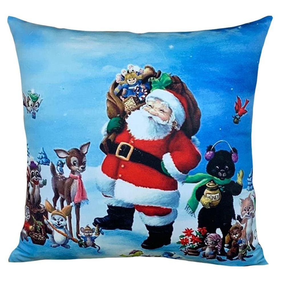 Almofada de Natal Papail Noel & Cia 300-88 45x45 Decortextil