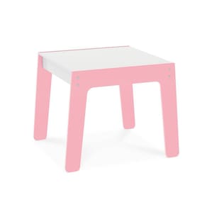 Mesa Infantil De Madeira Rosa 985 Junges
