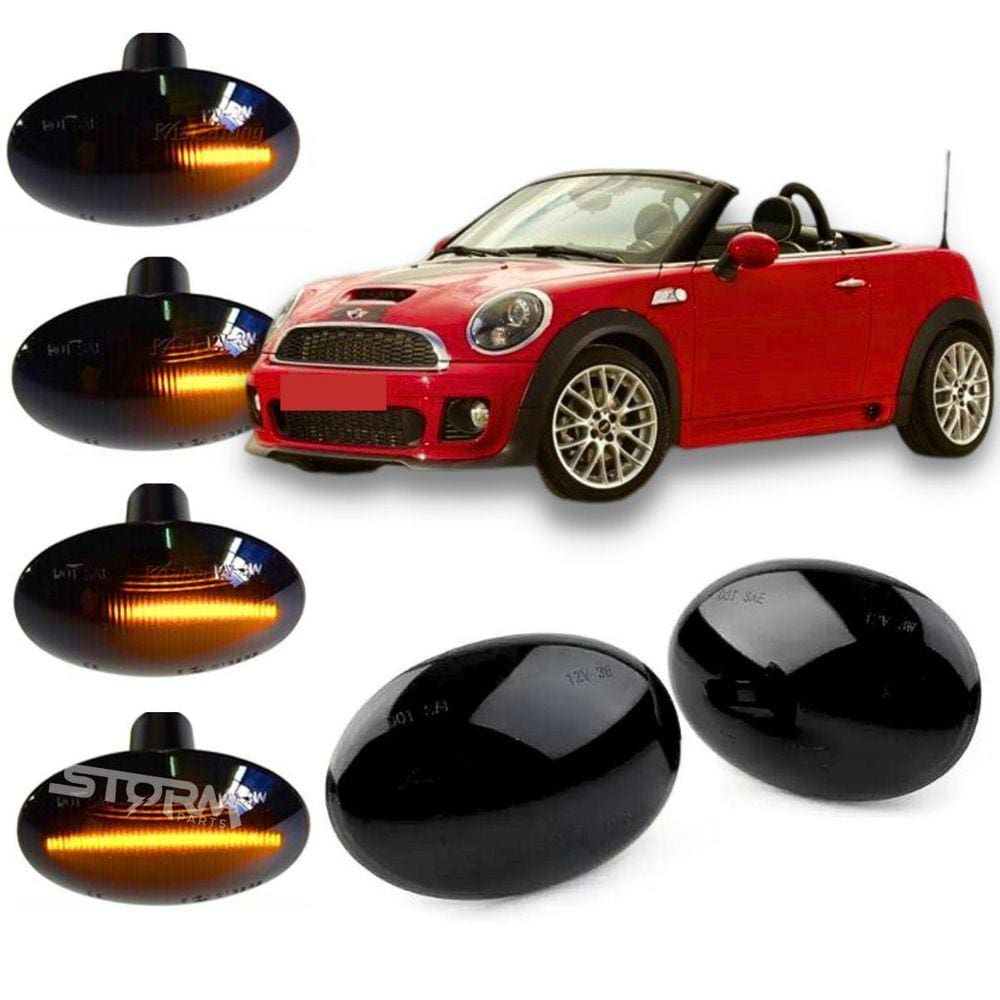 Seta Sequencial Mini Cooper JCW Led - Preto