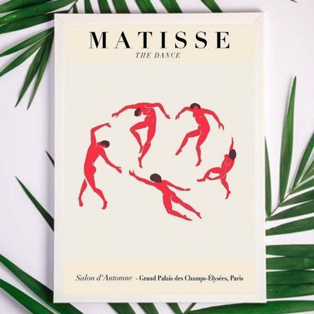 Quadro Decorativo Matisse The Dance 24X18Cm