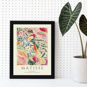 Quadro Matisse La Japonaise 24x18cm - Com Vidro