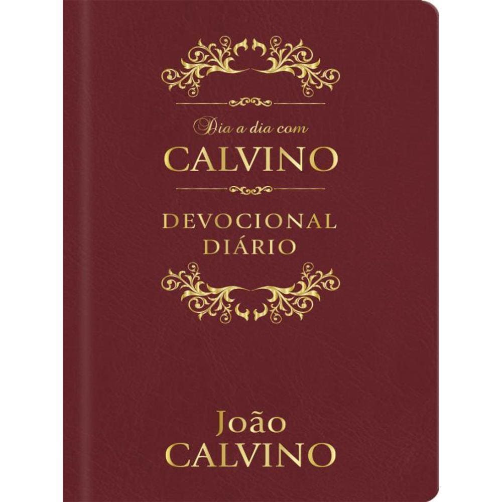Dia A Dia Com Calvino Capa Couro