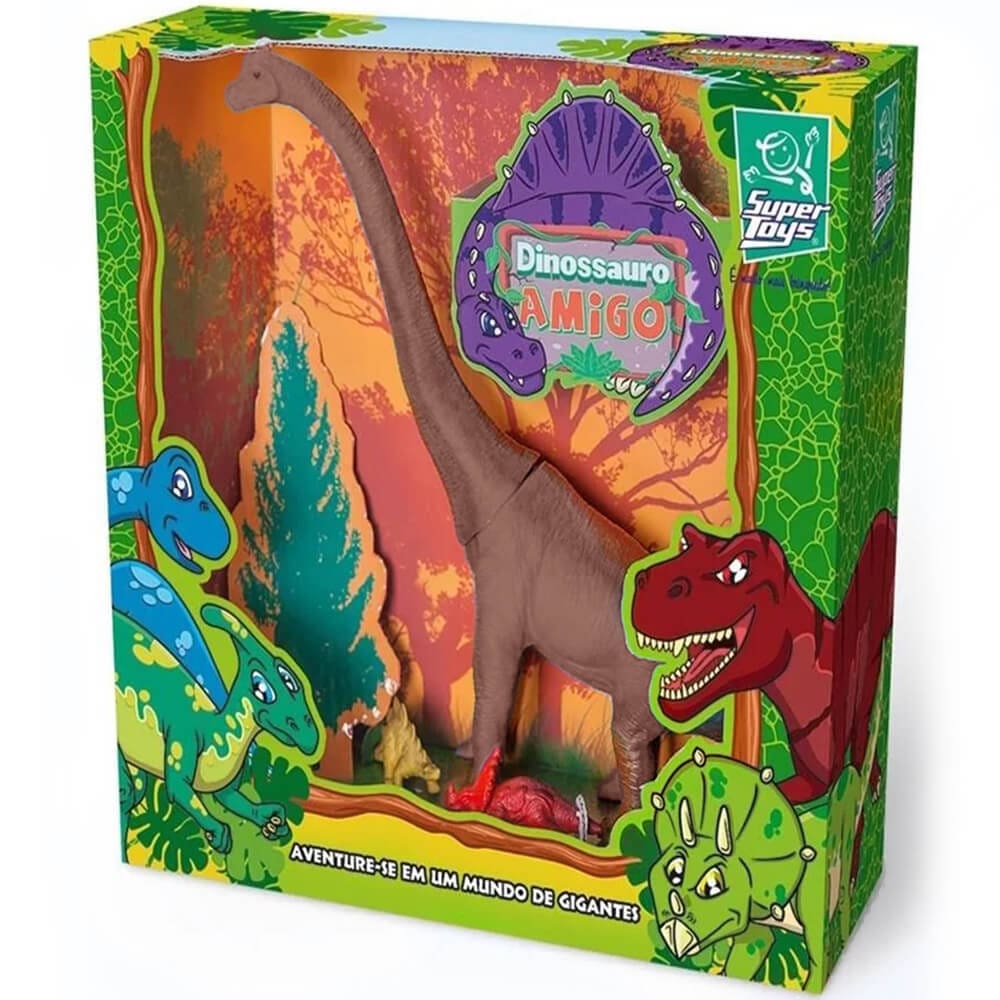 Dinossauro Amigo Braquiossauro 21Cm Super Toys