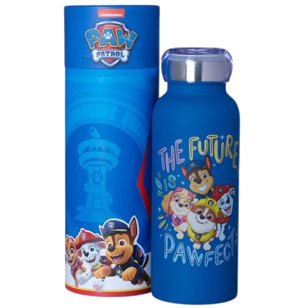 Garrafa Patrulha Canina Marshall Skye Rubble Chase Térmica 6 Horas 500ml Oficial Nickelodeon + Embalagem Presente