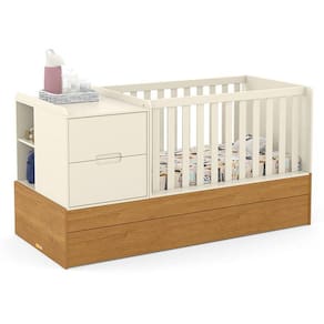 Berço Multifuncional Formare com Cama Auxiliar e Colchões D18 e D33 - Matic Móveis