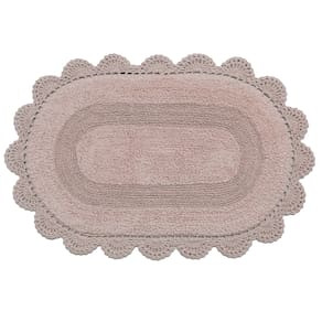 Tapete Crochê Dupla Face Oval 50x80cm - Kacyumara