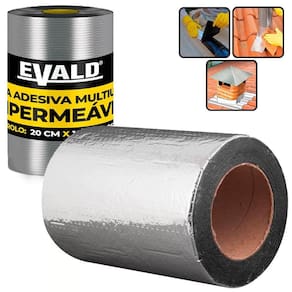 Fita Autoadesiva Multiuso Manta Asfáltica 20 CM x 10 Metros EVALD