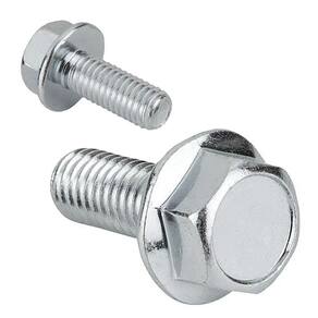 Parafuso Sextavado Flangeado Din 6921 M6 X 20 Zinco - 150Un
