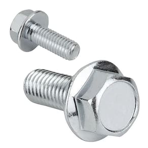 Parafuso Sextavado Flangeado Din 6921 M6 X 20 Zinco - 500Un