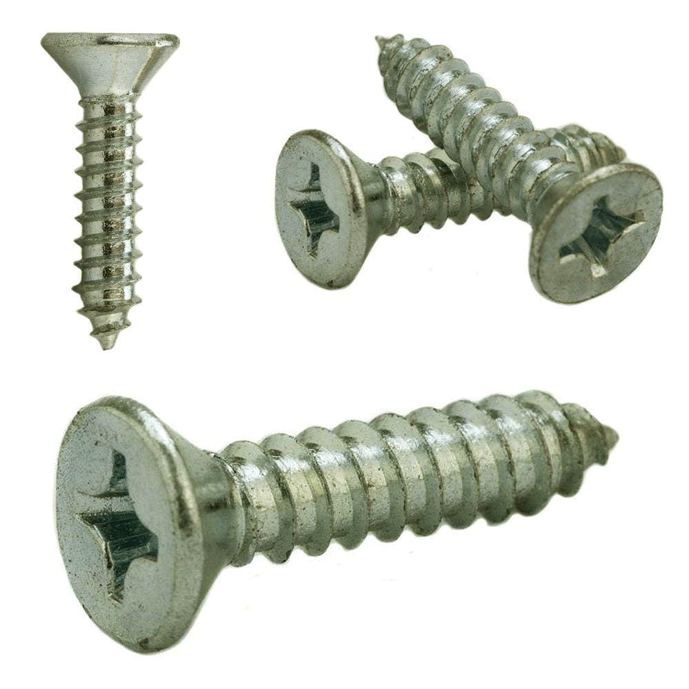 500 Peças - Parafuso Cabeça Chata Philips Mdf 2,9 X 13Mm