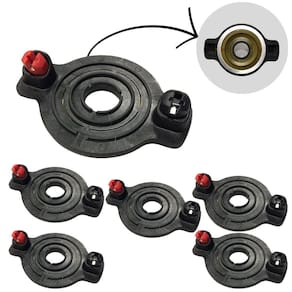 Kit 6 Reparos Super Tweeter Eros Eta 44 Trio 300 Watts Rms