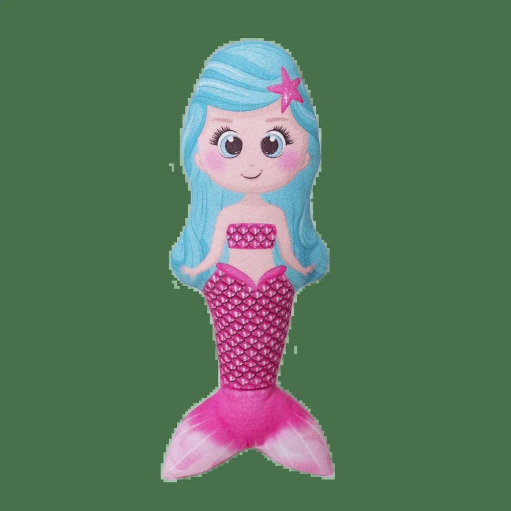 Pelúcia Sereia Pink para Cães e Gatos com Chocalho