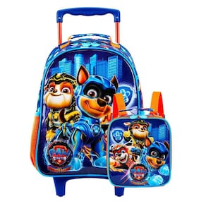 Kit Patrulha Canina Mochilete + Lancheira 42x30x15cm