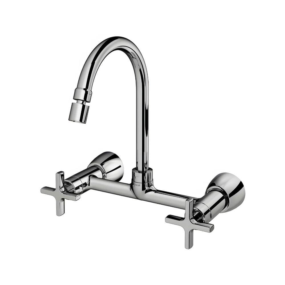Torneira Misturador Docol Nova 1523606 De Parede Cromada