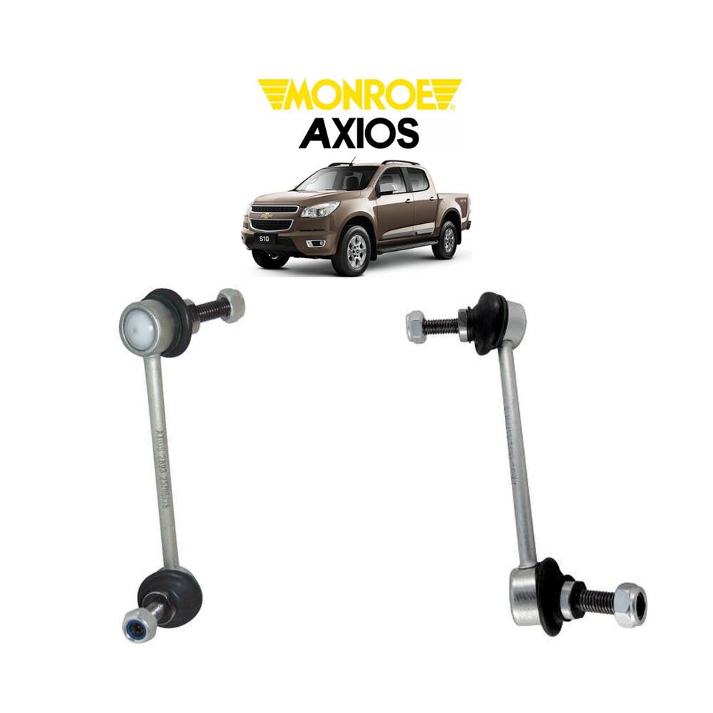 02 Bieleta Axios Chevrolet S10 2012 A 2013 Dianteira Esquerda + Direita