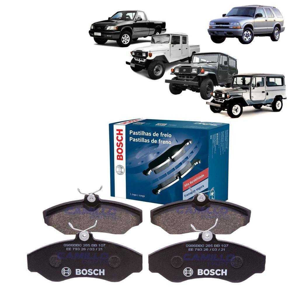 Pastilha De Freio Dianteira Bosch Gm S10 Blazer Bandeirante