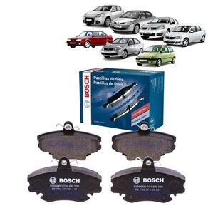 Pastilha De Freio Dianteira Bosch Clio Sandero Logan Megane