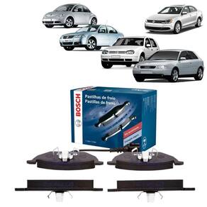 Pastilha Freio Dianteira Bosch A3 Bora Golf Jetta New Beetle
