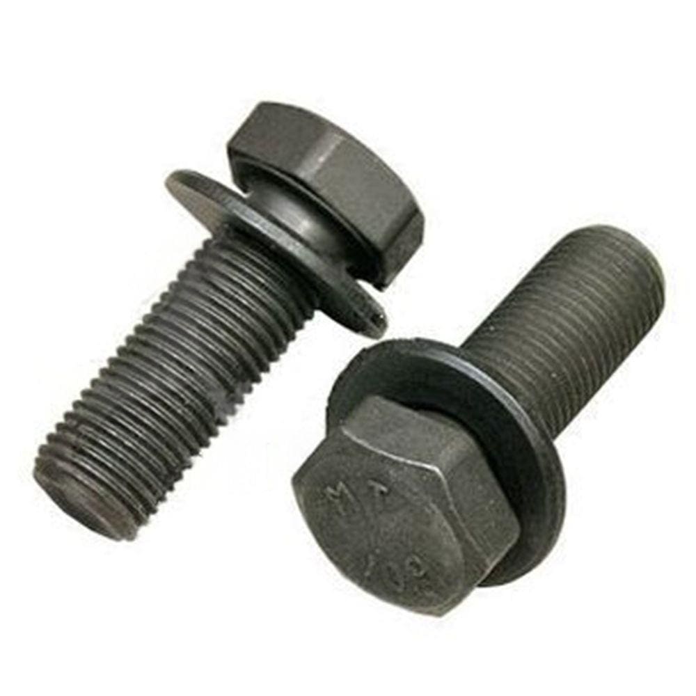 Parafuso Sextavado Arruelado M12 X 40 Polido - 200Pçs