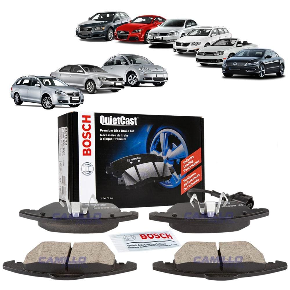 Pastilha Freio Dianteira Bosch Audi A3 TT Fusca Jetta Passat