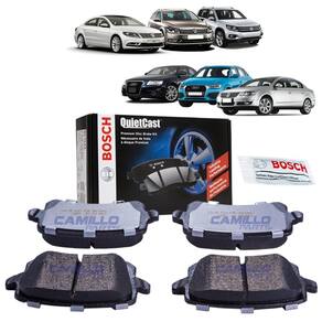Pastilha De Freio Traseira Bosch Jetta Passat Tiguan 250 1.4