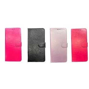 Capa Carteira Compatível Moto G14 Estojo Flip Preto