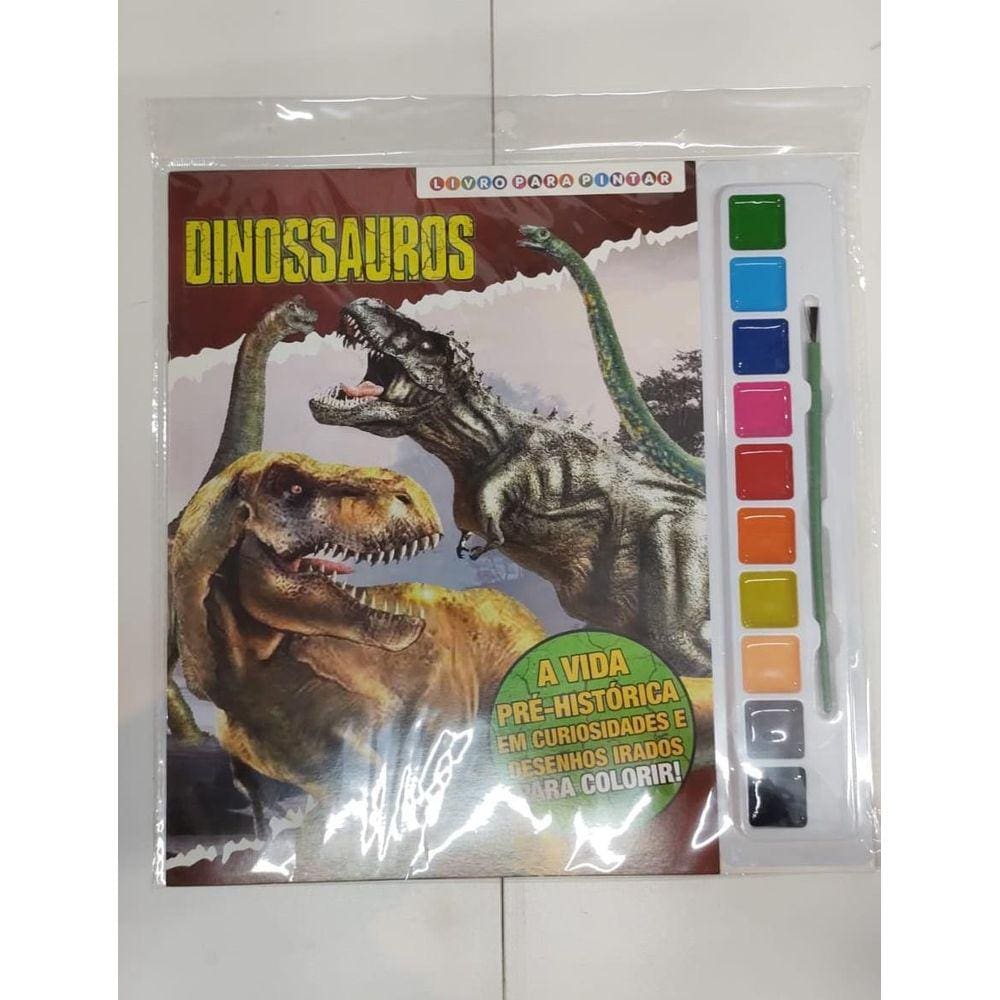 Dinossauro Para Pintar Tiranossauro Rex Com Boca Articulada