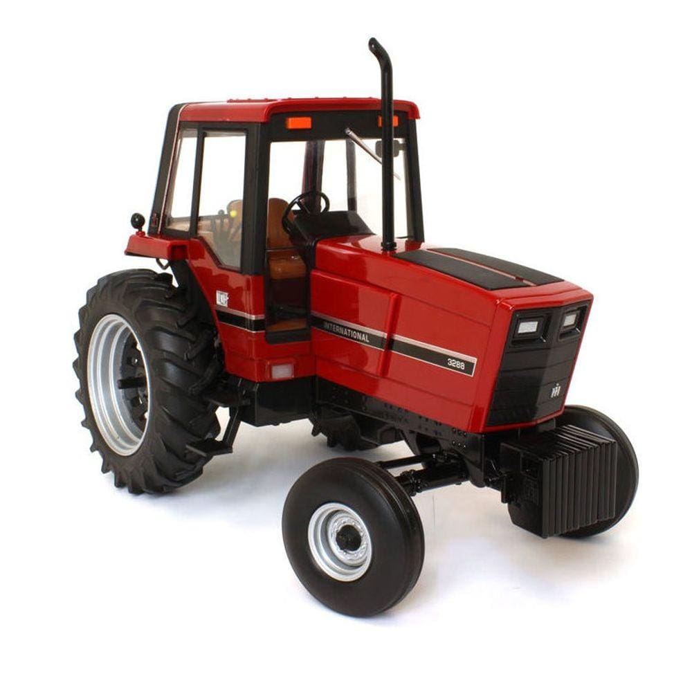 Miniatura Trator Case Ih Cabine Harvester 3288 Escala 1/16