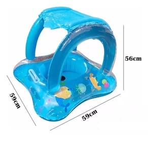 Boia Bebê Bote Infantil Inflável Cobertura Proteção Piscina