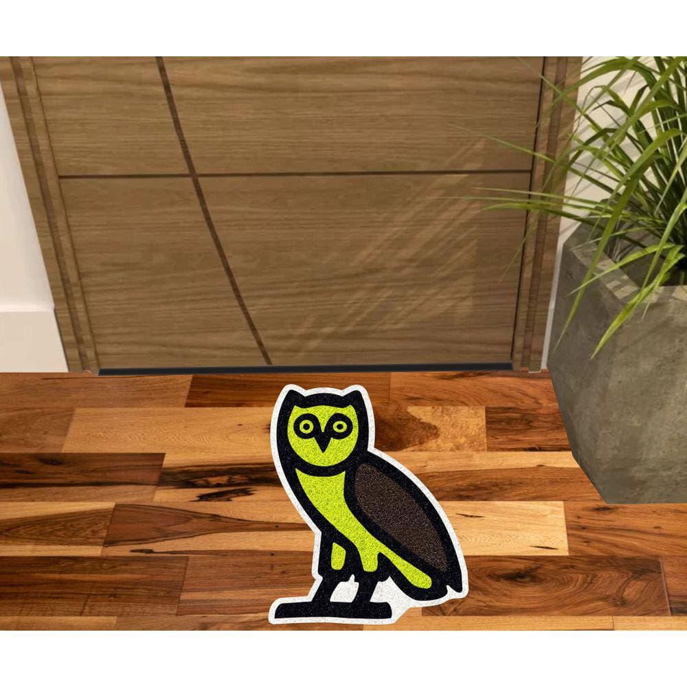 Tapetes Animais Coruja No Formato, Tapetes Para Decoração De Quarto Sala, Banheiro.