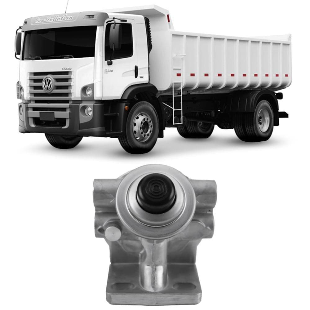 Cabeçote do Filtro Combustível VW 17230 17280 Worker