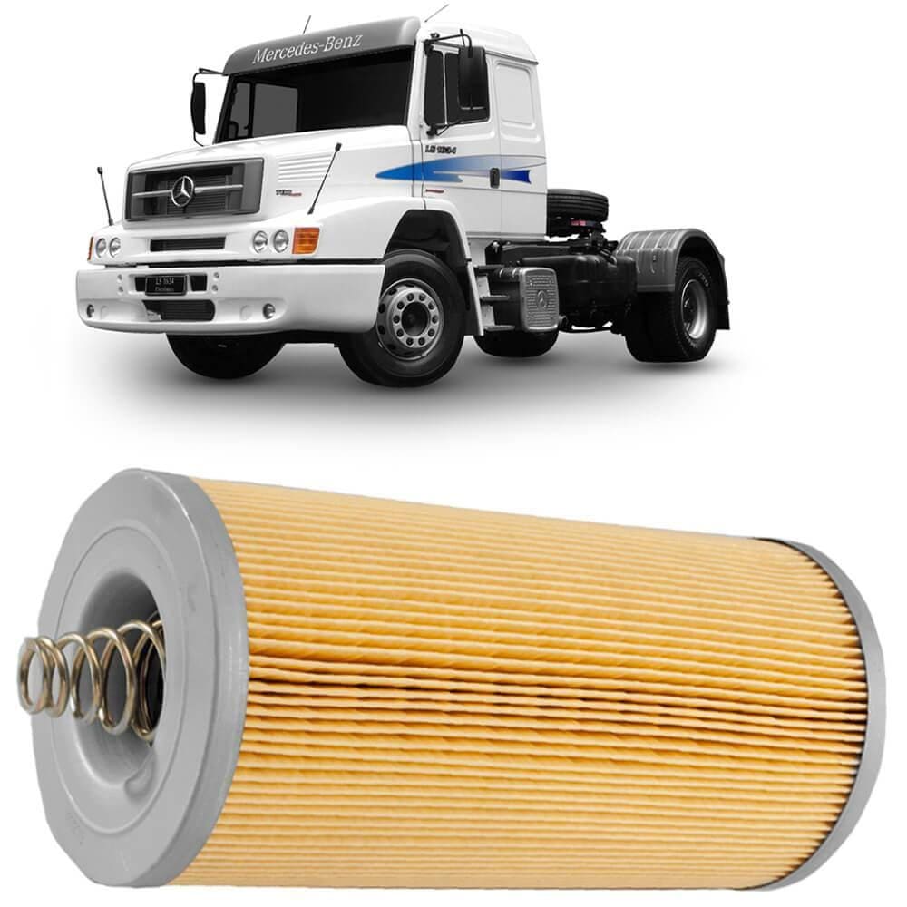 Filtro Óleo Mercedes Benz 1634 2638 O400 OM457 WEGA