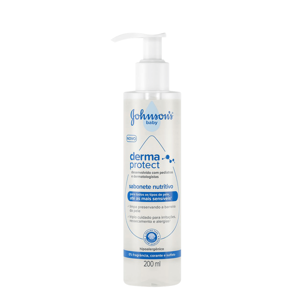 Johnson`s Baby Derma Protect - Sabonete Líquido 200ml