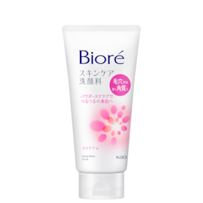 Bioré Wash Scrub - Sabonete de Limpeza Facial 130g