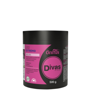 Griffus Divas do Brasil Liso Extremo - Máscara Capilar 500g