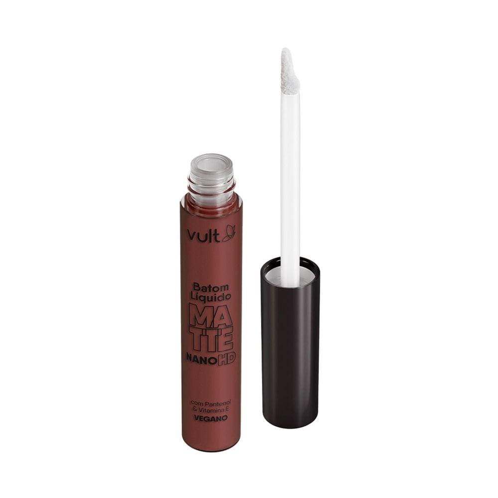 Vult Nano HD Castanho Escuro - Batom Líquido Matte 5ml