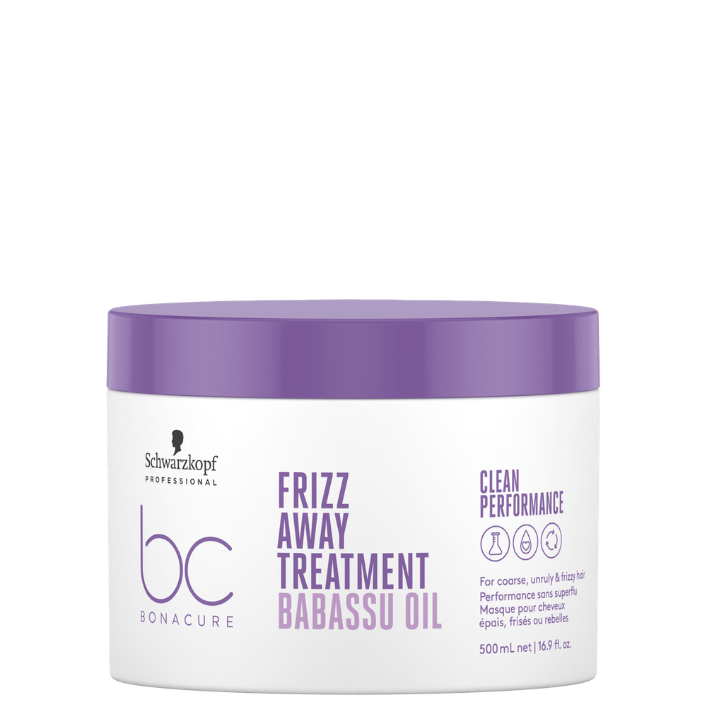 Schwarzkopf Professional BC Bonacure Clean Performance Frizz Away - Máscara Capilar 500ml