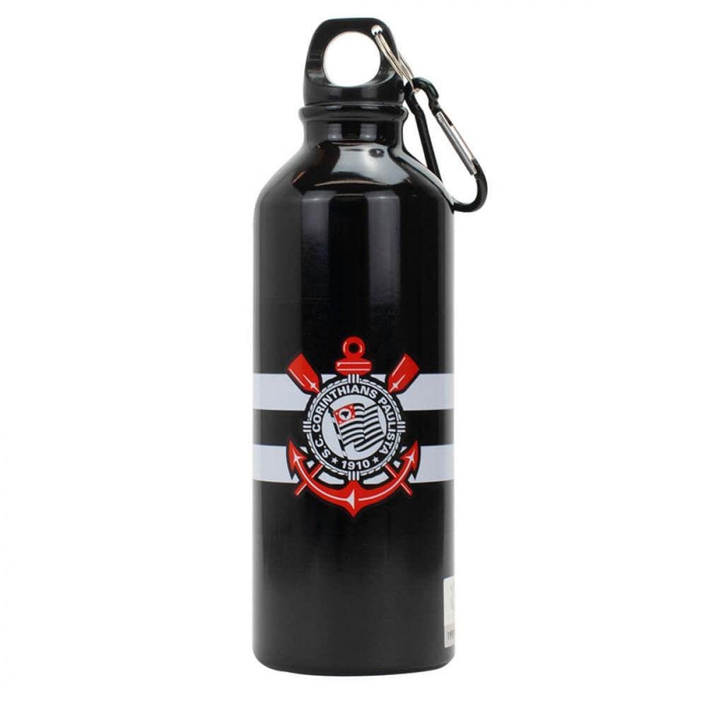 Garrafa Corinthians Alumínio 500 ML - QH060B-1