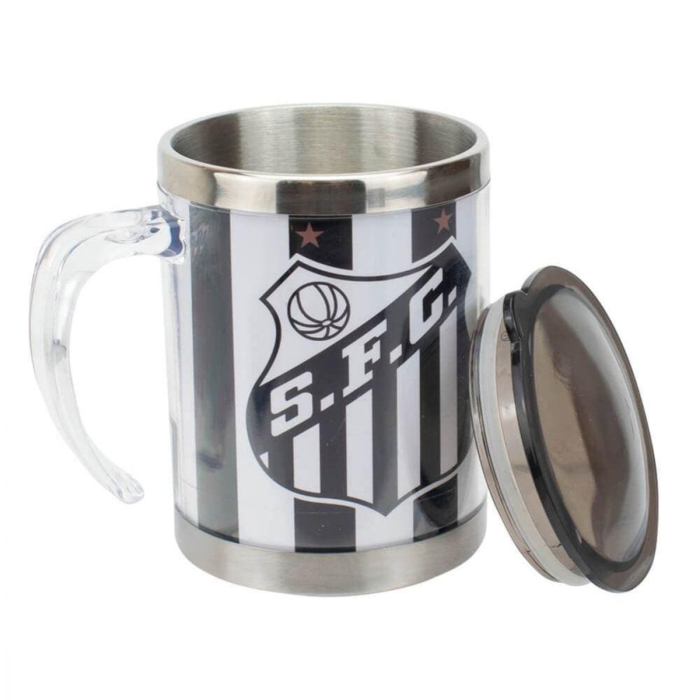 Caneca Santos Térmica 450 ML - QH004F-4