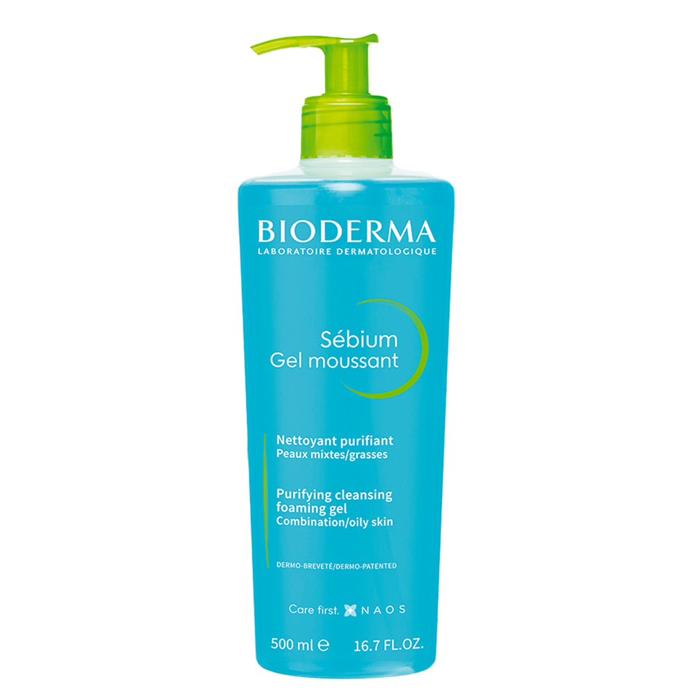 Bioderma Sébium Antioleosidade - Gel de Limpeza Facial 500ml