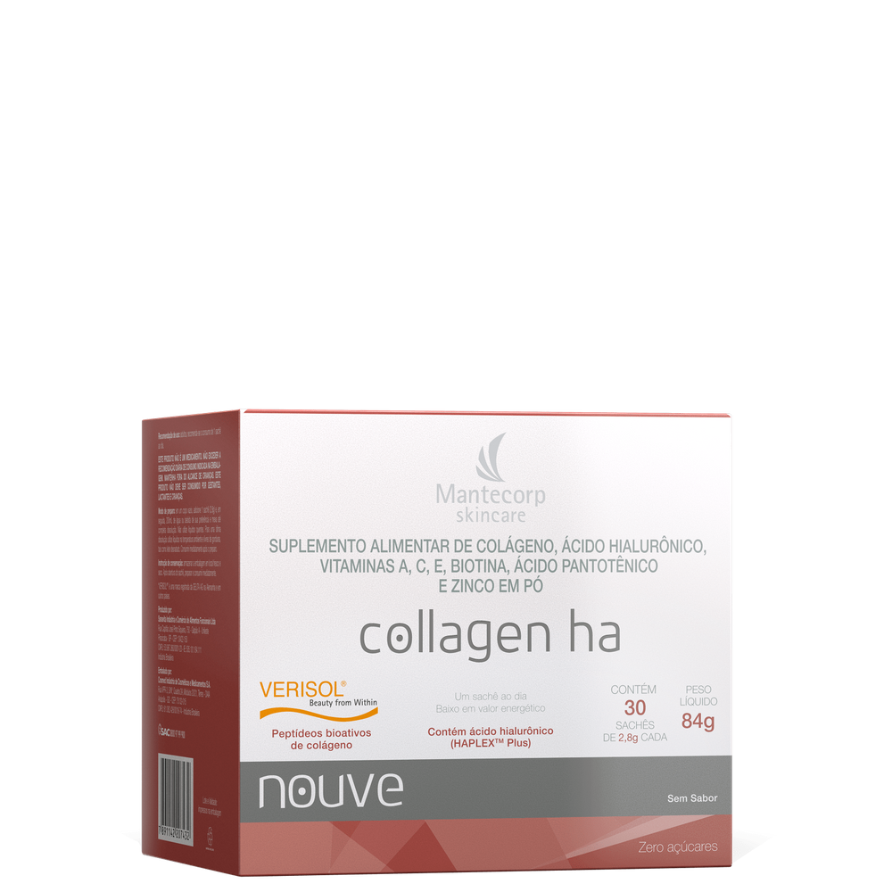 Mantecorp Nouve Collagen HA - Suplemento Nutricional 30 Uni.