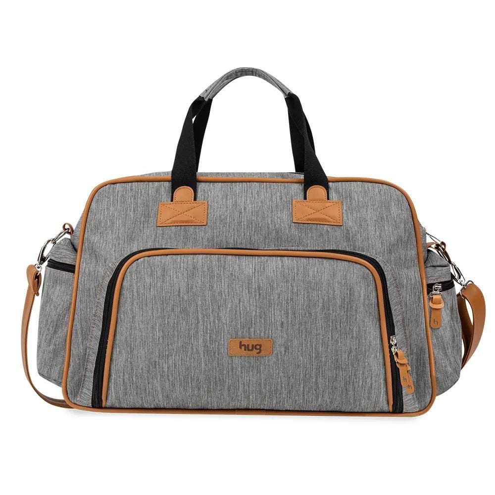 Bolsa de Maternidade Hug Grande Nova York Cinza