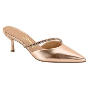 Tamanco Feminino Vizzano Salto Baixo Bico Fino Sandalia