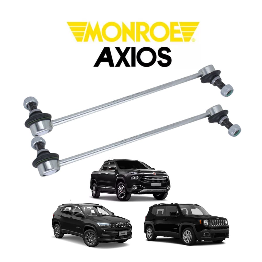 Bieleta Axios Direita + Esquerda  Dianteira Jeep Renegade 4x2 2015 A 2021