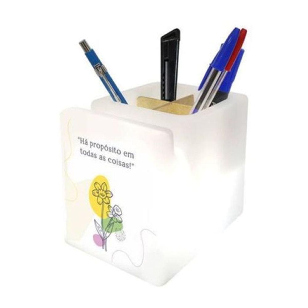 Organizador de Mesa Iluminado Sempre Há Propósito