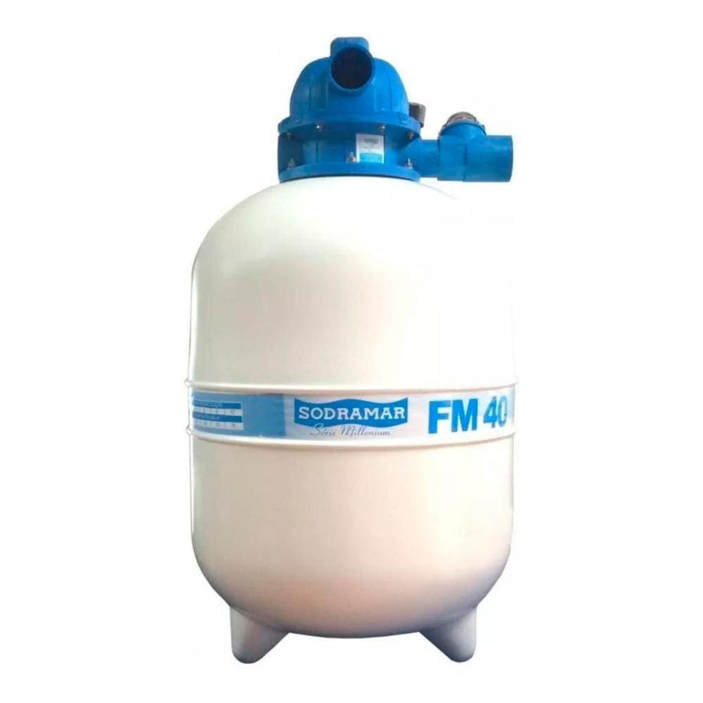 Filtro Para Piscinas Até 50 Mil Litros Fm 40 Filter Sodramar