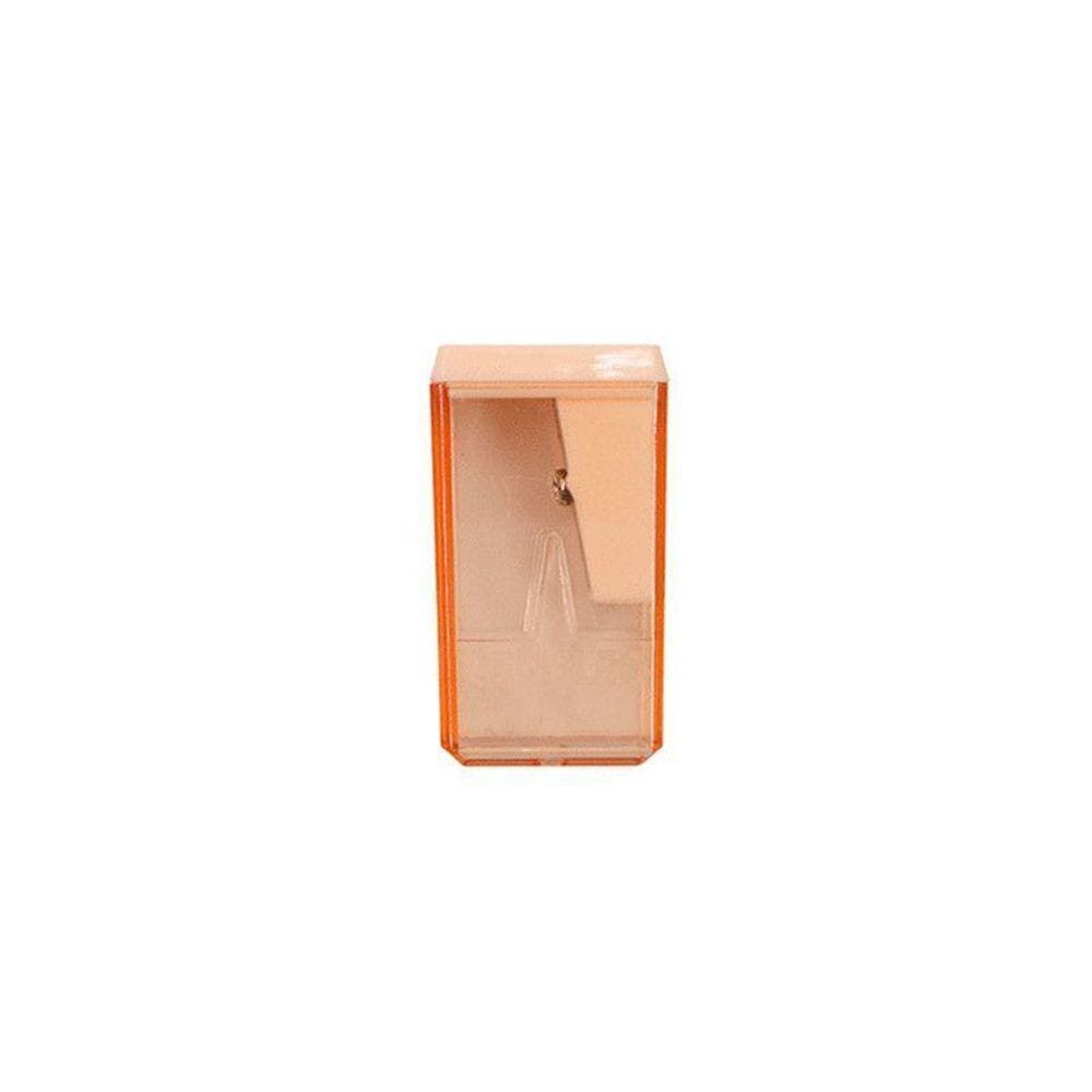 Apontador Com Deposito 40mm Pastel Trend Leo&Leo Laranja