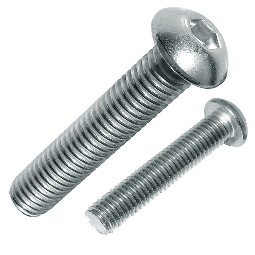 Parafuso Allen Cabeça Abaulada M5 X 25 Geomet - 200Pçs