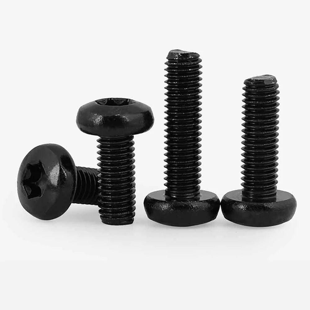 PARAFUSO TORX T15 C.PANELA M3,5 X 12,7 ZINCO PRETO -1200Pçs