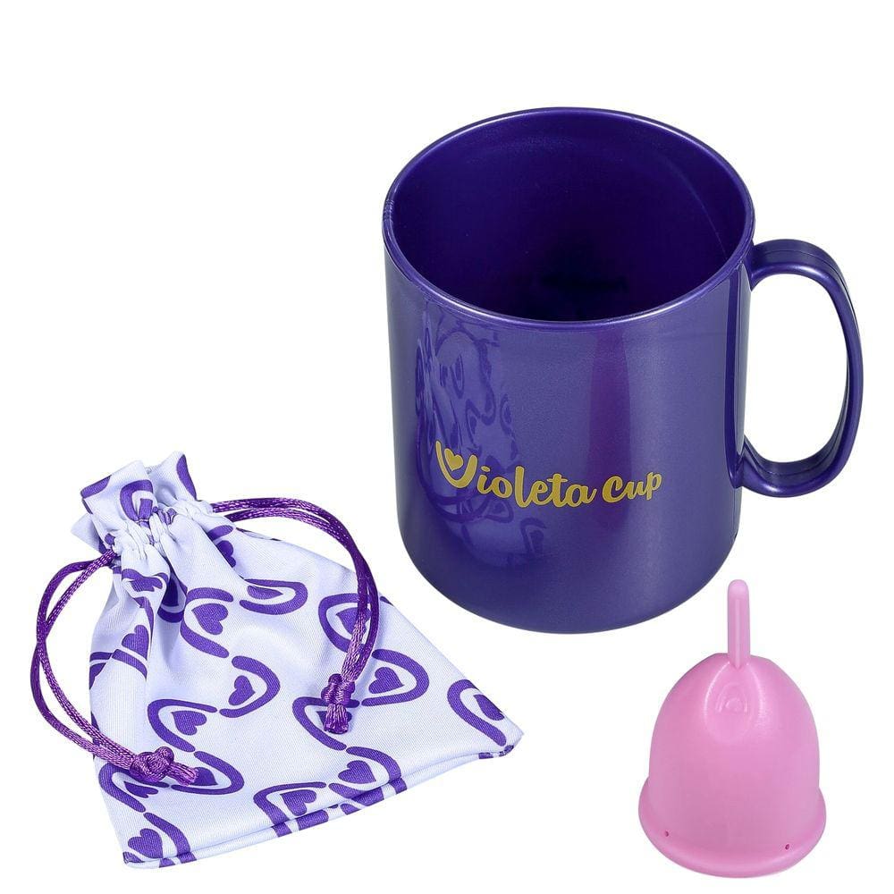 Kit Violeta Cup Tipo B Rosa (2 Produtos)